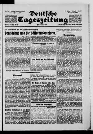 Deutsche Tageszeitung on Feb 3, 1931