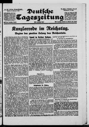 Deutsche Tageszeitung vom 06.02.1931
