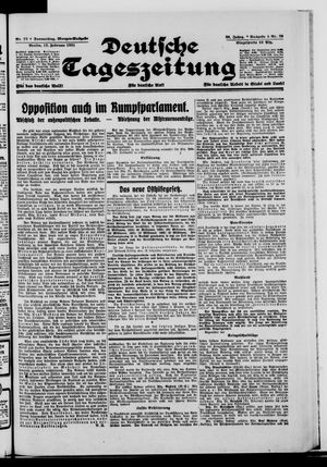 Deutsche Tageszeitung vom 12.02.1931