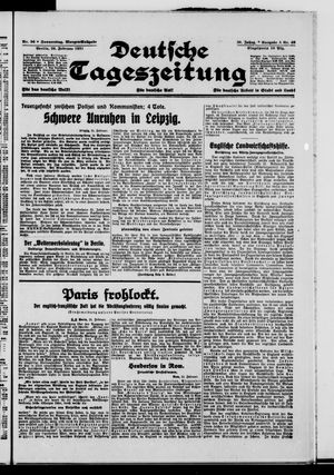 Deutsche Tageszeitung on Feb 26, 1931