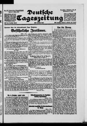 Deutsche Tageszeitung vom 05.03.1931