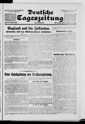 Deutsche Tageszeitung vom 31.03.1931