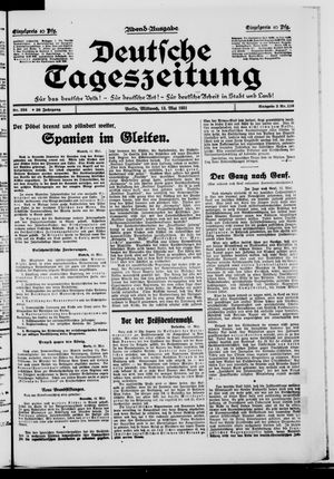 Deutsche Tageszeitung vom 13.05.1931