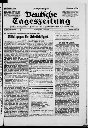 Deutsche Tageszeitung vom 05.06.1931