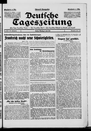 Deutsche Tageszeitung on Jul 6, 1931