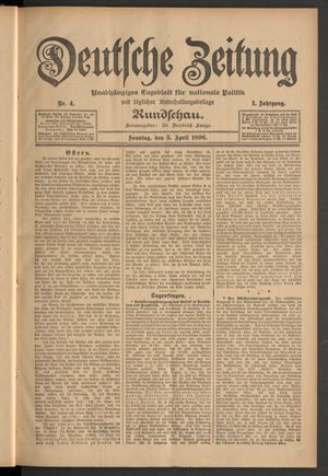Deutsche Zeitung vom 05.04.1896