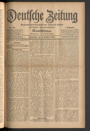 Deutsche Zeitung vom 03.10.1896