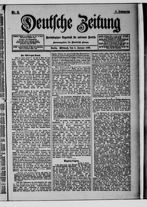 Deutsche Zeitung vom 04.01.1899
