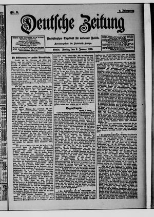 Deutsche Zeitung vom 06.01.1899