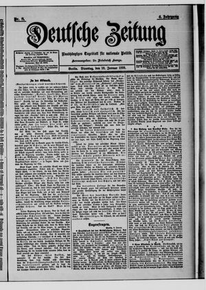 Deutsche Zeitung on Jan 10, 1899
