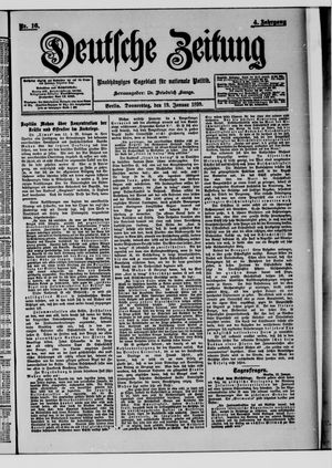 Deutsche Zeitung vom 19.01.1899
