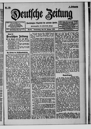 Deutsche Zeitung vom 26.01.1899