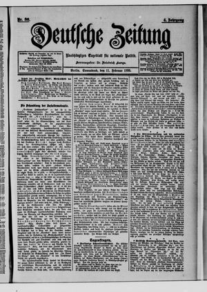 Deutsche Zeitung on Feb 11, 1899