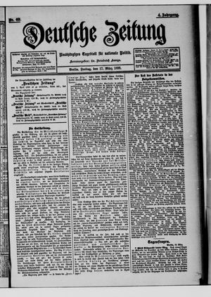 Deutsche Zeitung vom 17.03.1899