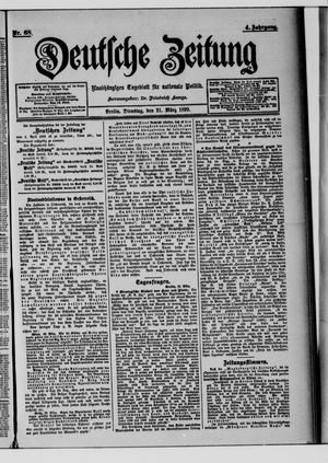 Deutsche Zeitung vom 21.03.1899
