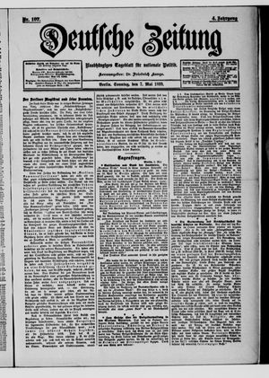 Deutsche Zeitung vom 07.05.1899