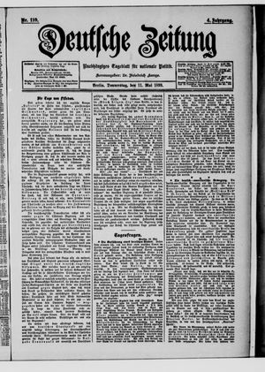 Deutsche Zeitung vom 11.05.1899