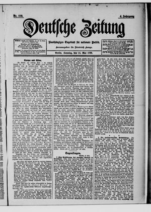 Deutsche Zeitung on May 14, 1899