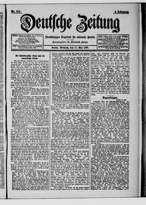 Deutsche Zeitung vom 17.05.1899