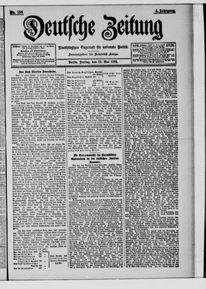 Deutsche Zeitung vom 19.05.1899