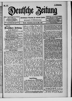 Deutsche Zeitung on May 20, 1899