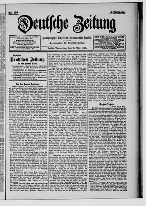 Deutsche Zeitung vom 25.05.1899