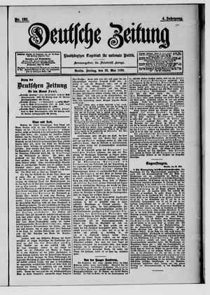 Deutsche Zeitung vom 26.05.1899