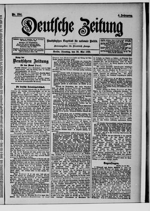 Deutsche Zeitung on May 30, 1899