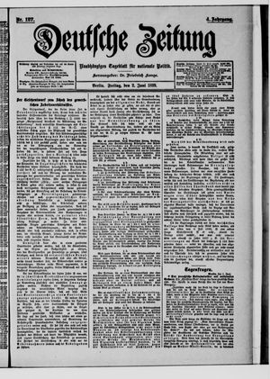Deutsche Zeitung on Jun 2, 1899