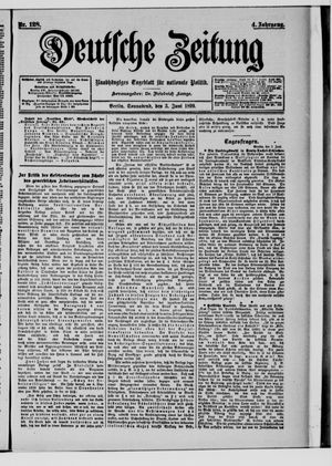 Deutsche Zeitung vom 03.06.1899