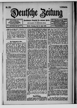 Deutsche Zeitung on Jun 11, 1899
