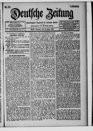 Deutsche Zeitung vom 18.06.1899