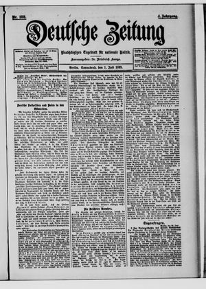 Deutsche Zeitung vom 01.07.1899