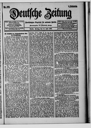 Deutsche Zeitung vom 14.07.1899