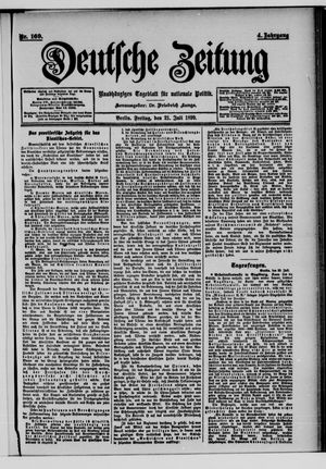 Deutsche Zeitung vom 21.07.1899
