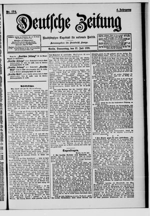 Deutsche Zeitung vom 27.07.1899