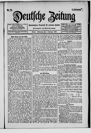 Deutsche Zeitung on Feb 7, 1900