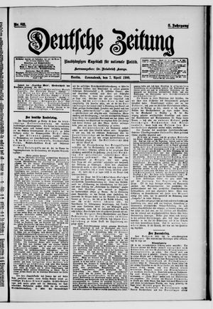Deutsche Zeitung vom 07.04.1900
