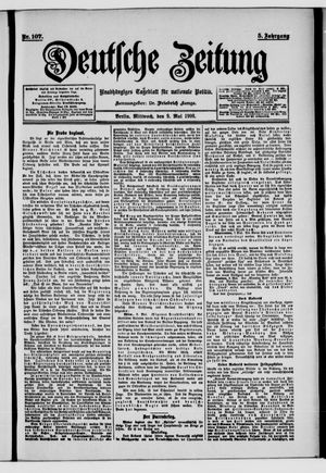 Deutsche Zeitung on May 9, 1900