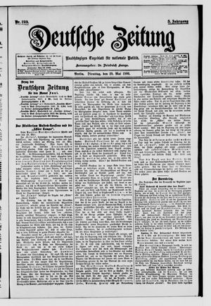 Deutsche Zeitung vom 29.05.1900