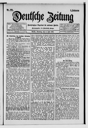 Deutsche Zeitung vom 03.07.1900