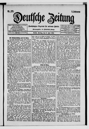 Deutsche Zeitung on Jul 6, 1900