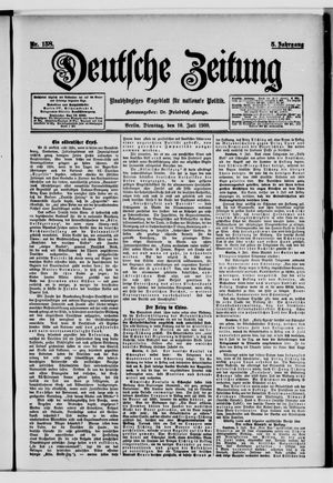 Deutsche Zeitung vom 10.07.1900