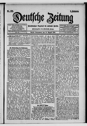 Deutsche Zeitung vom 18.08.1900