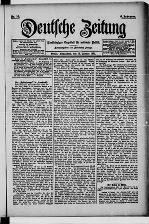 Deutsche Zeitung vom 19.01.1901