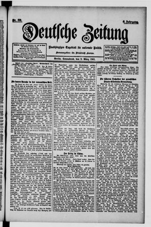 Deutsche Zeitung vom 02.03.1901