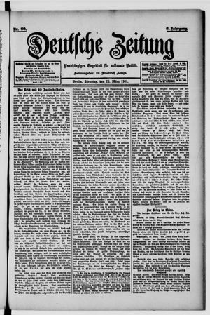 Deutsche Zeitung vom 12.03.1901