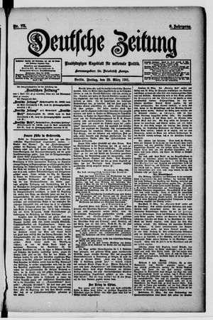 Deutsche Zeitung vom 29.03.1901