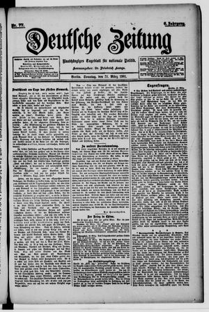 Deutsche Zeitung vom 31.03.1901
