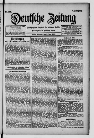 Deutsche Zeitung vom 05.06.1901